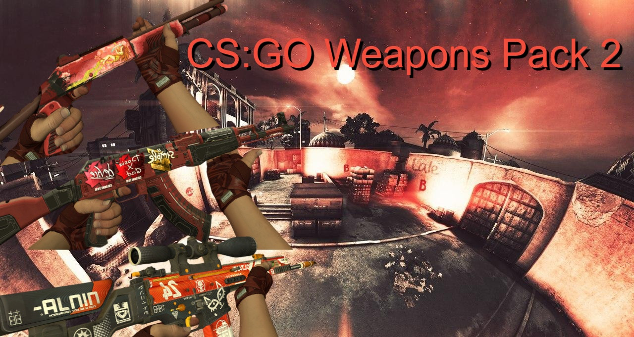 CS:GO WEAPONS PACK 2 Mod for Counter-Strike: Source | CS:S Mods