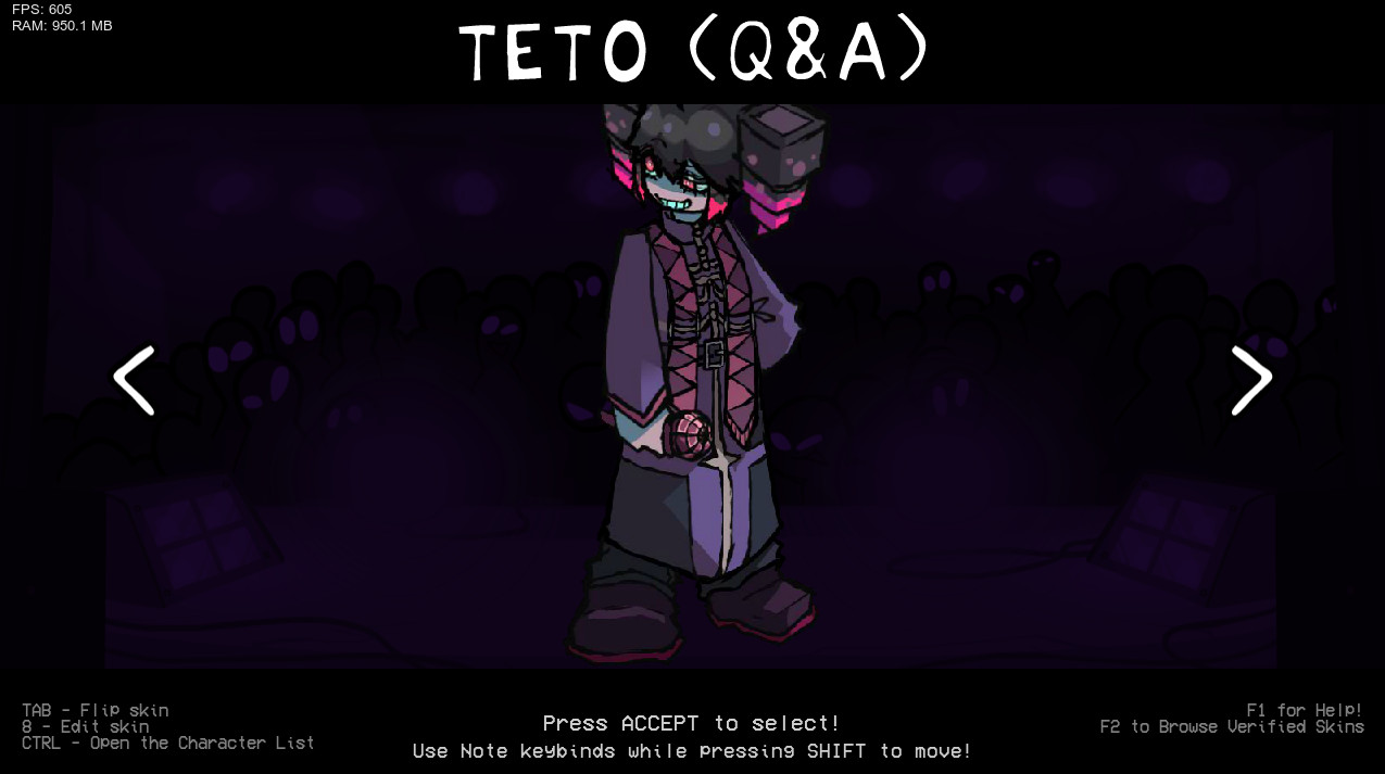 Playable Q&A Teto (Psych Online Port)