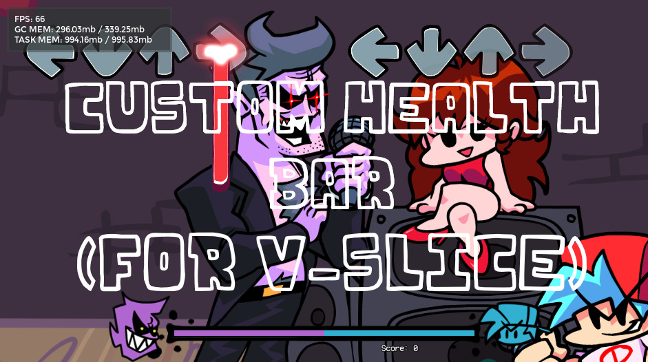 Custom Health Bar (for V-Slice)