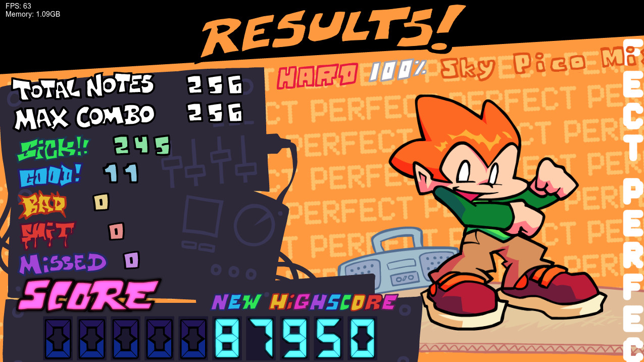V-Slice Results Screen for Psych Engine 1.0+ Mod for Friday Night ...
