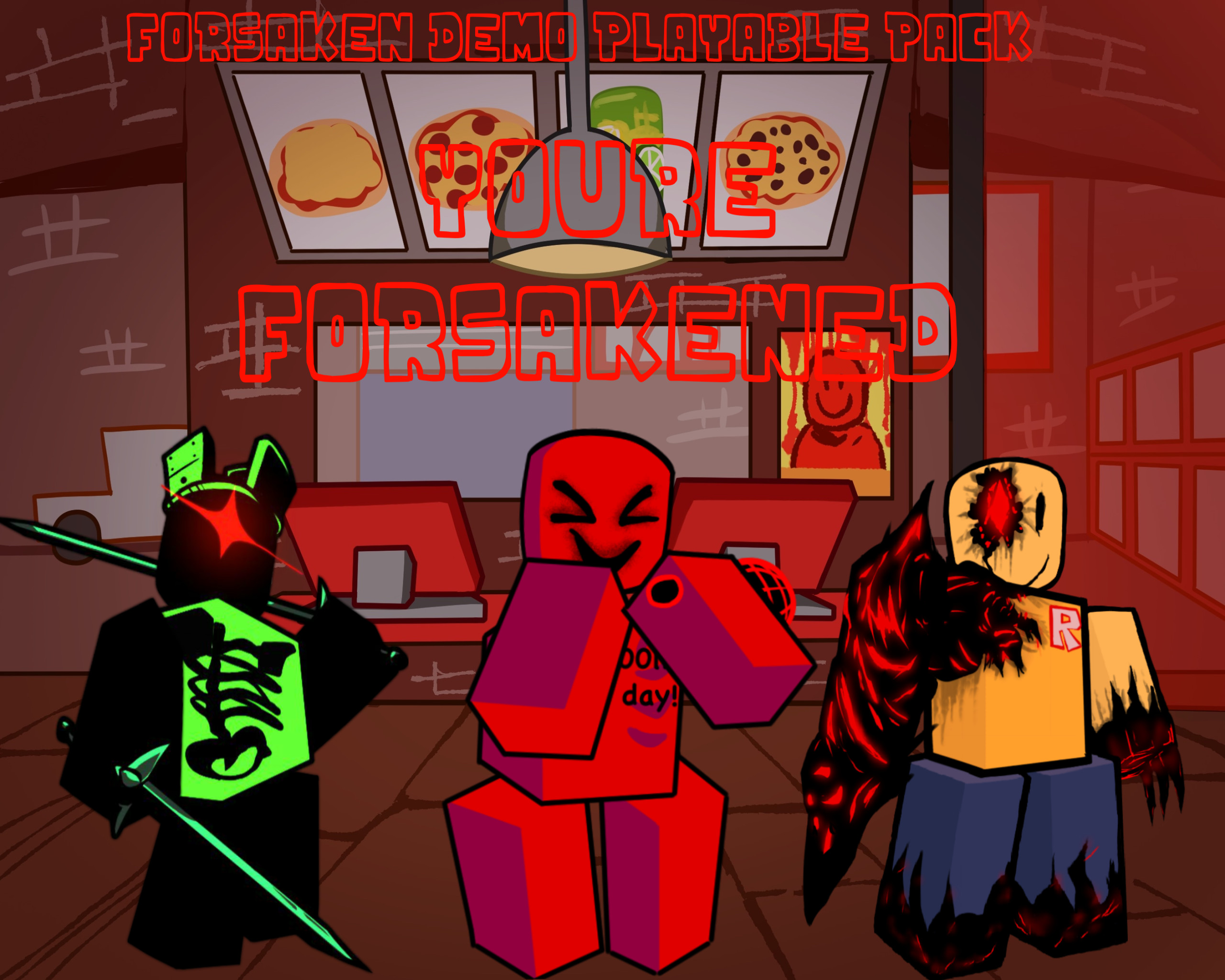 You're Forsakened (Forsaken Demo Playable Pack) Mod for Friday Night