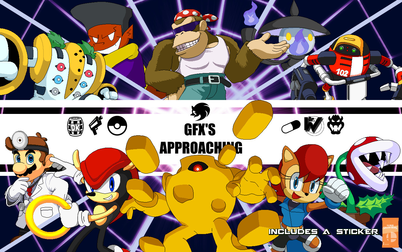 GFX Pack: 10 in 1 (CMC+ V8) Mod for Super Smash Bros. Crusade | SSBC Mods