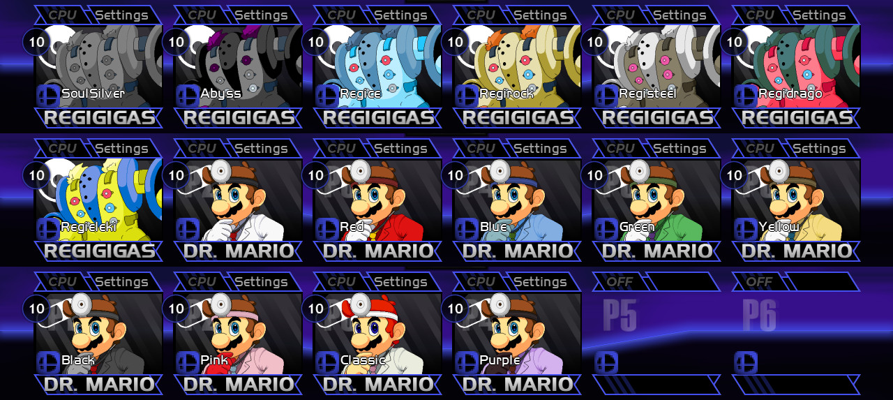 GFX Pack: 10 in 1 (CMC+ V8) Mod for Super Smash Bros. Crusade | SSBC Mods