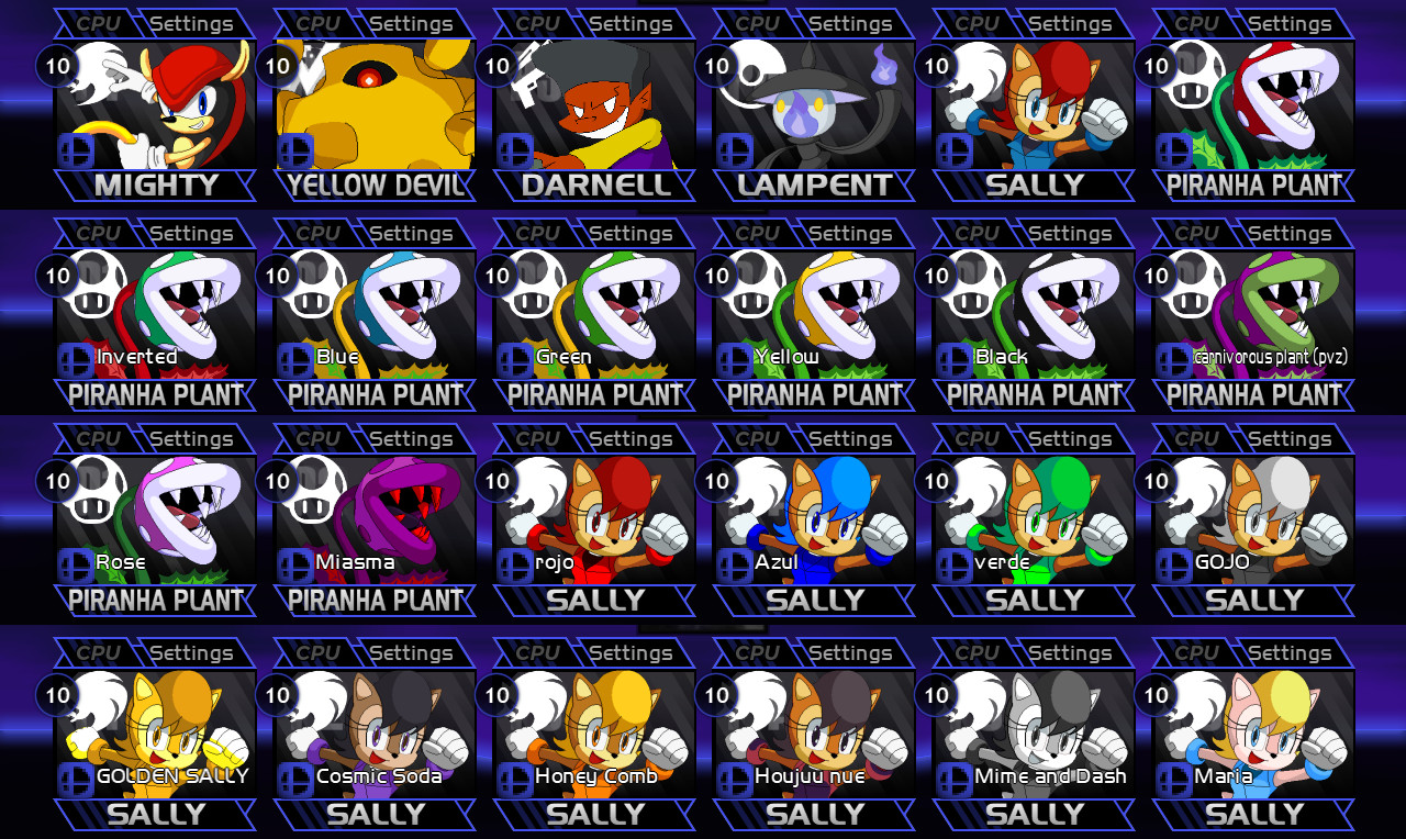 GFX Pack: 10 in 1 (CMC+ V8) Mod for Super Smash Bros. Crusade | SSBC Mods