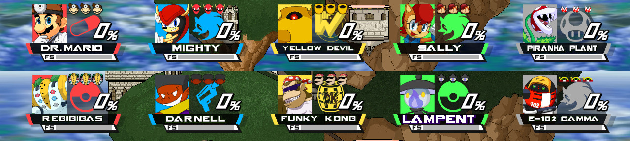 GFX Pack: 10 in 1 (CMC+ V8) Mod for Super Smash Bros. Crusade | SSBC Mods