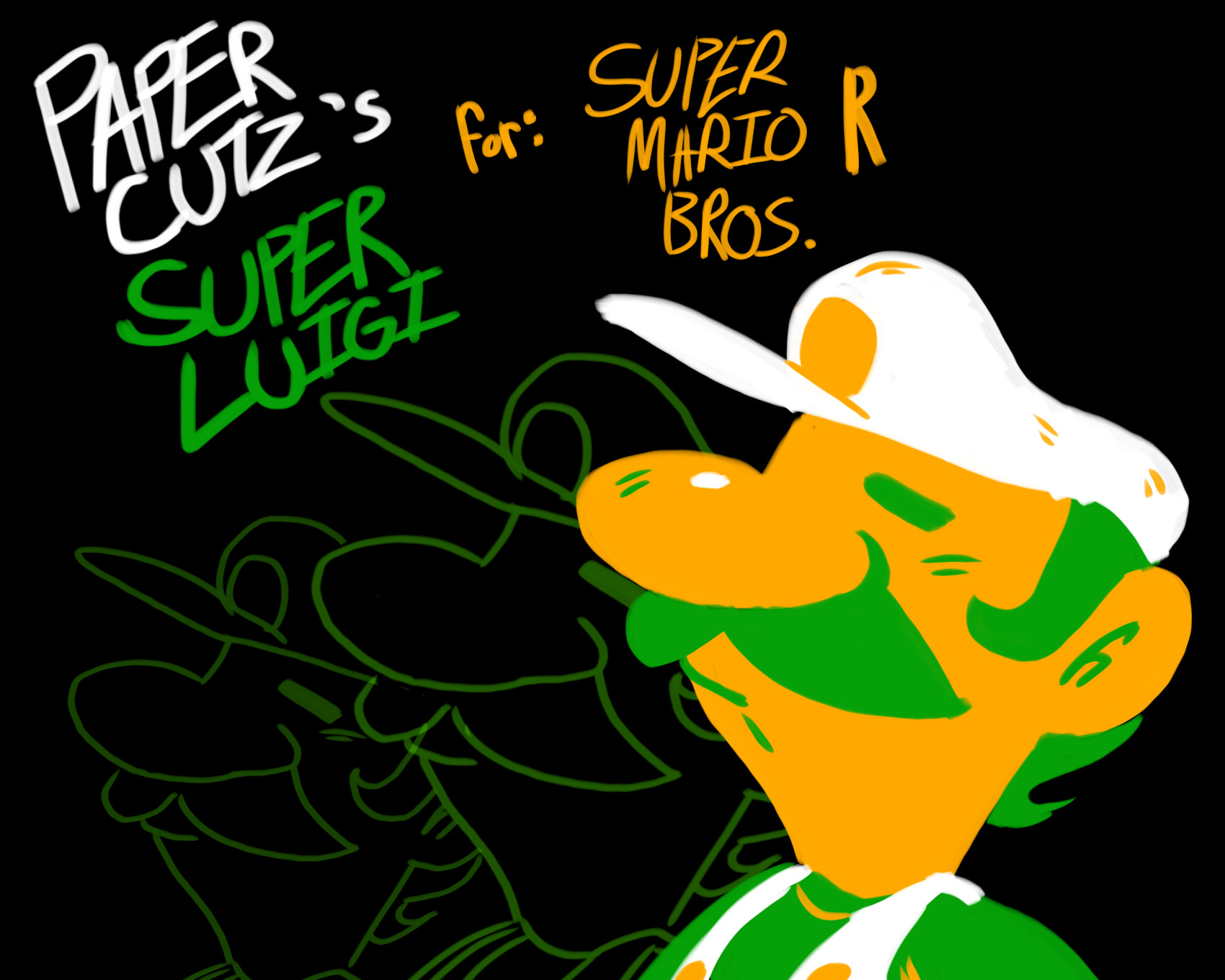 PaperCutz's Super Luigi