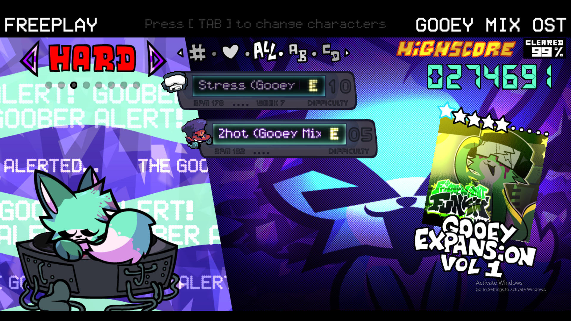 2hot (Gooey Mix) Mod for Friday Night Funkin' FNF Mods