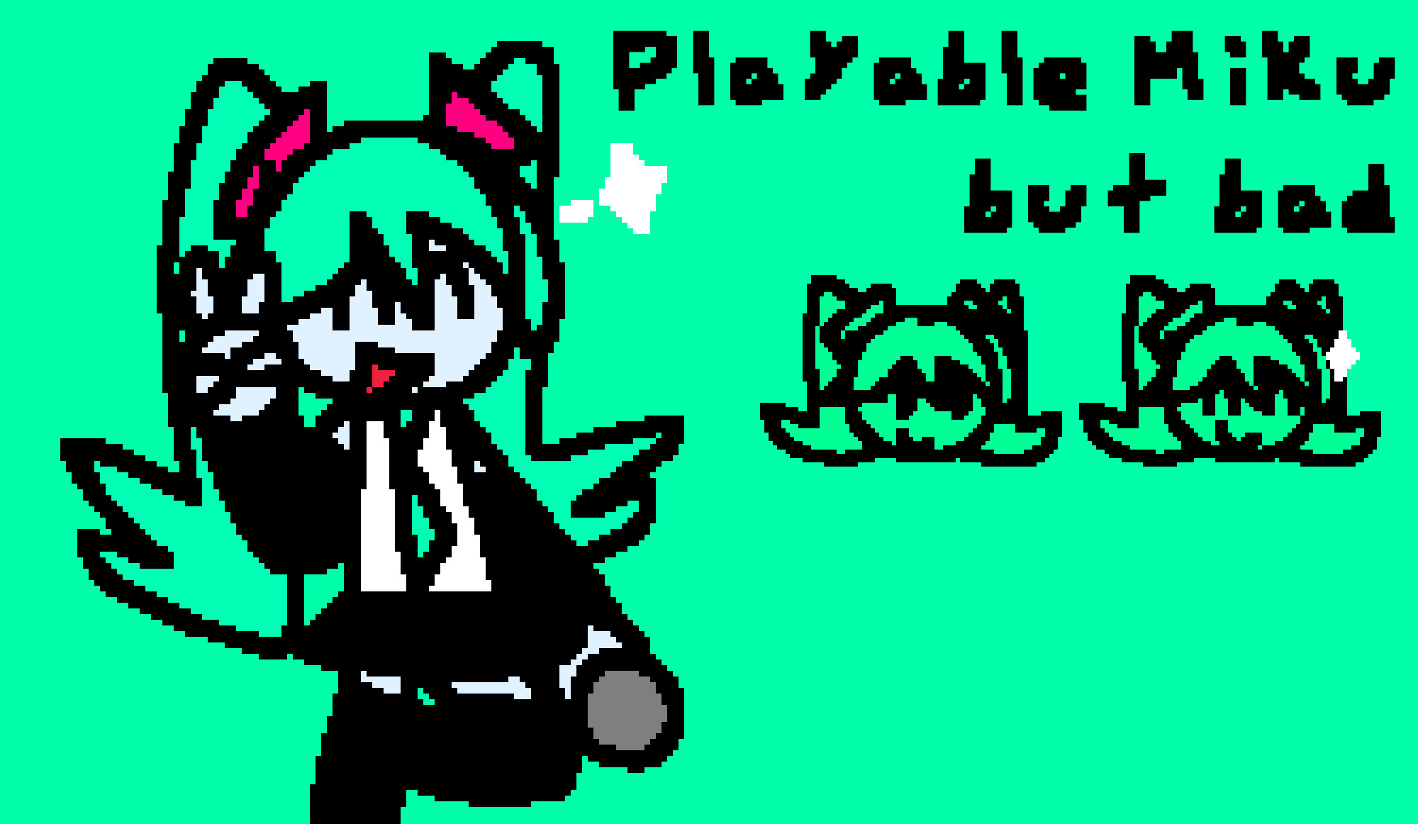 Miku but bad Playable!!!