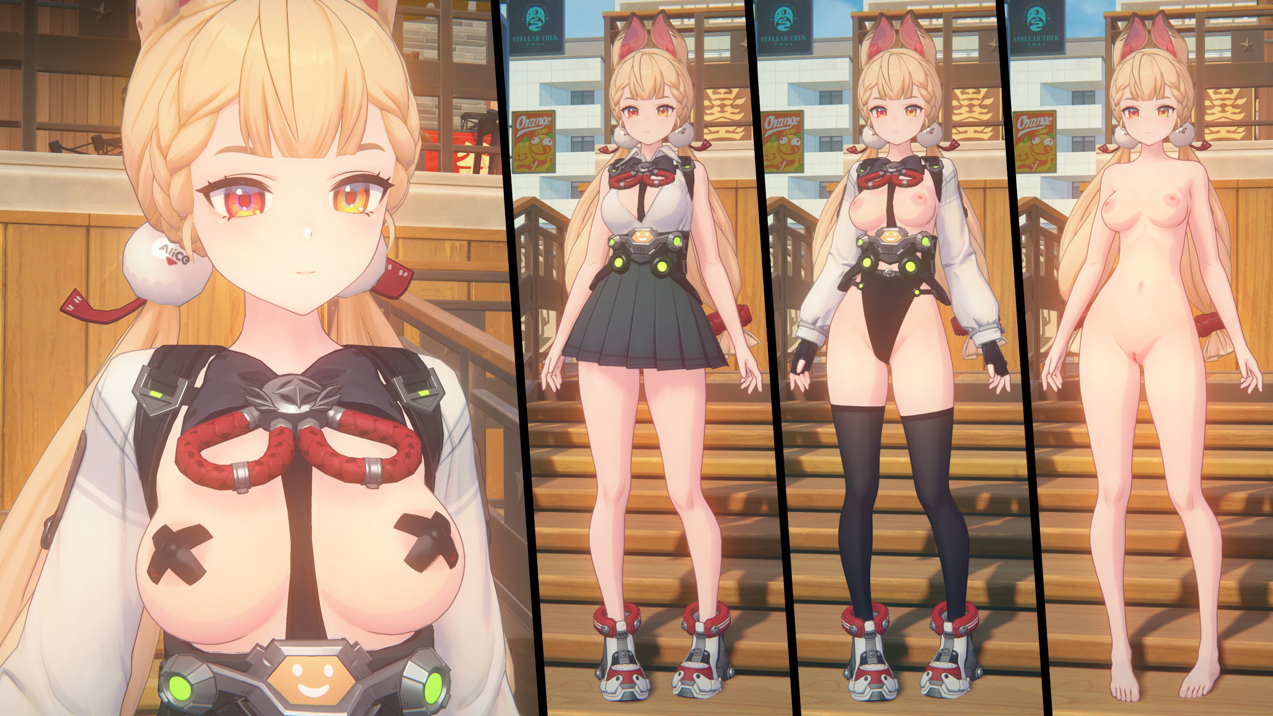 Alice Undressed: Outfit Customization & Nude Mod