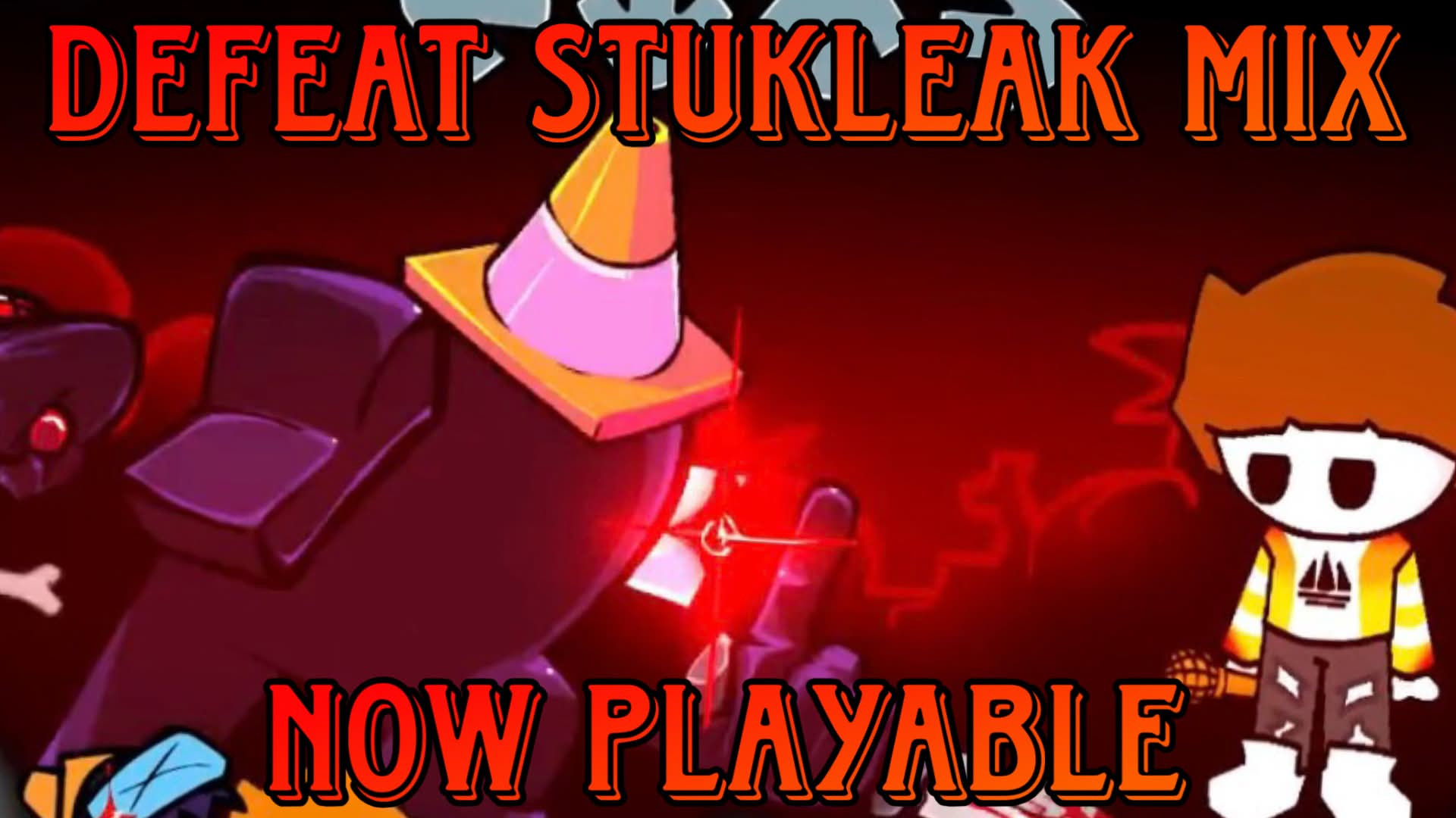 Friday Night Funkin' Defeat Stukleak Mix