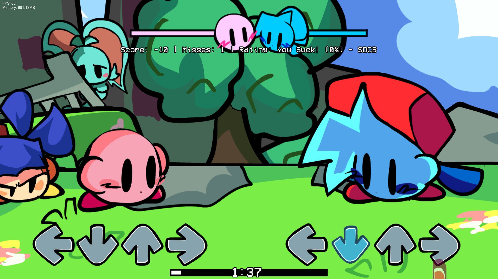 Funkin In The Forgotten Land mod folder
