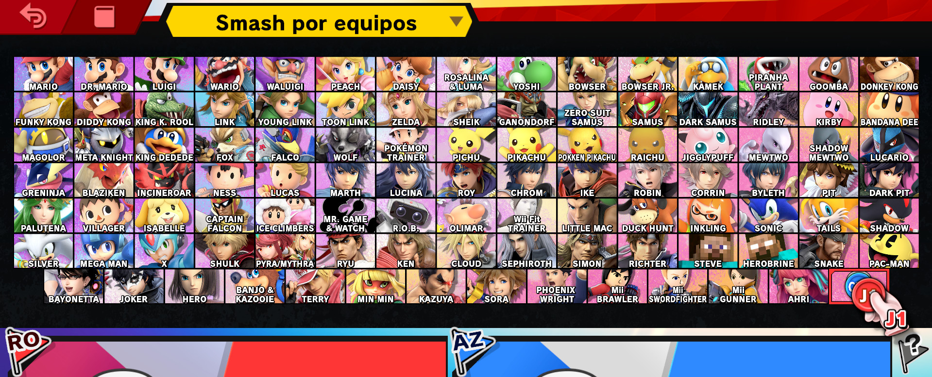 Ssbu Roster List
