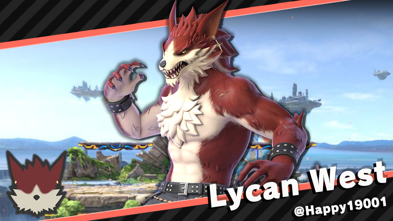 Lycan West Fortnite Mod For Super Smash Bros Ultimate SSBU Mods 