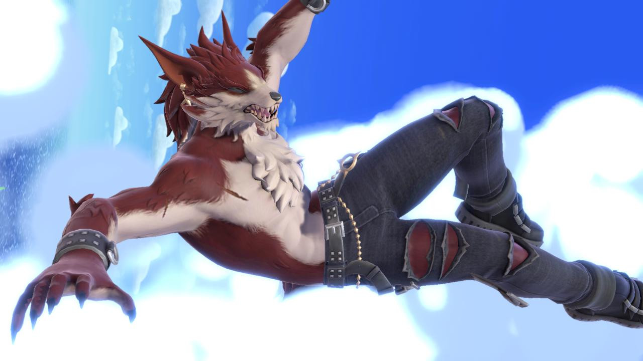 Lycan West Fortnite Mod For Super Smash Bros Ultimate SSBU Mods 