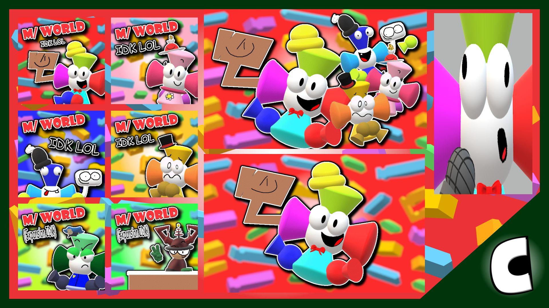 M/World Album + Freeplay BG Pack For (V-slice)