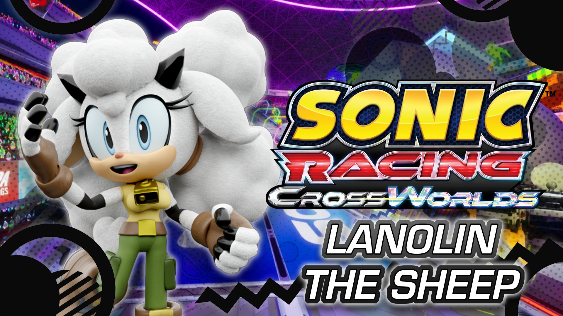 Lanolin the Sheep (Over AI Amy) (Riders Renders!)