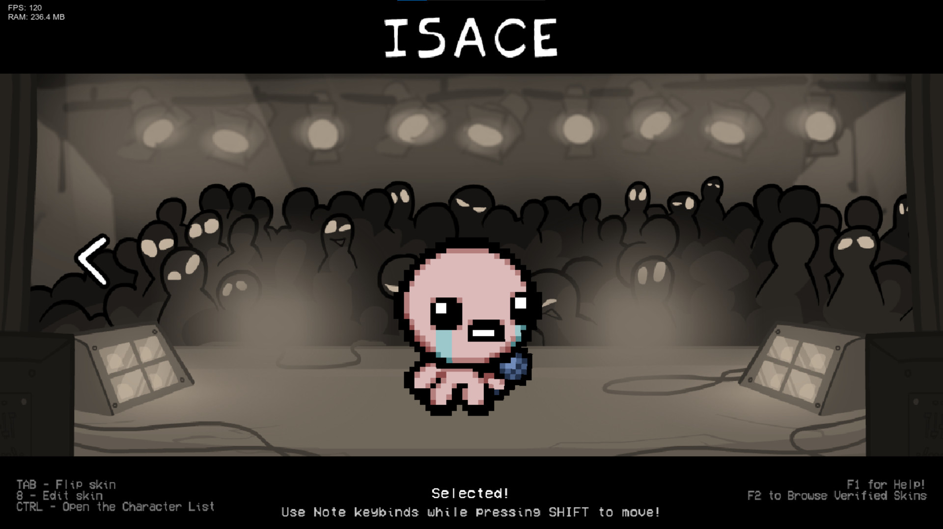 FNF REBIRTH Isaac Skin [Psych Online]