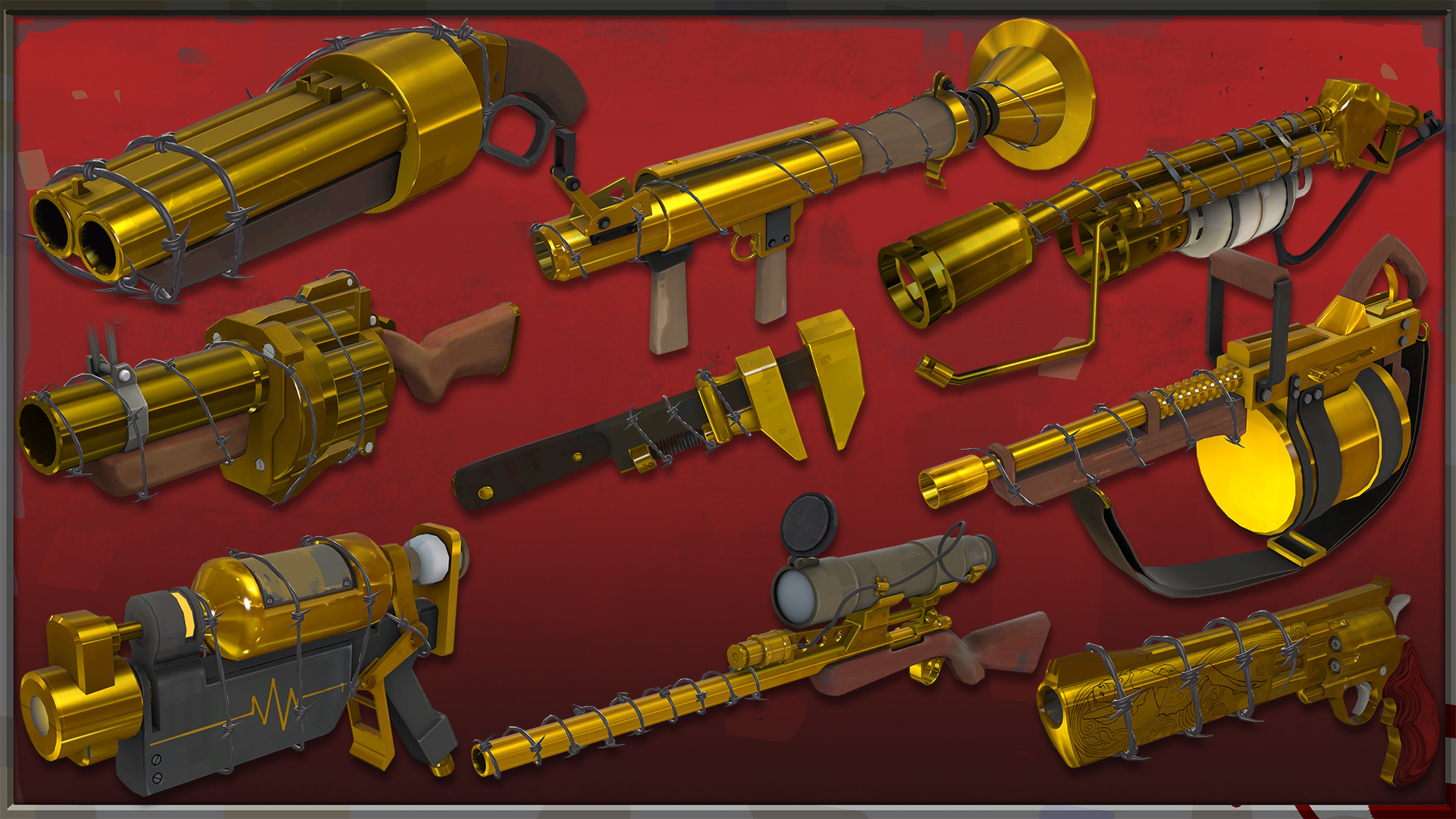 The Brutalizer - Festivizer Reskin Mod for Team Fortress 2 | TF2 Mods