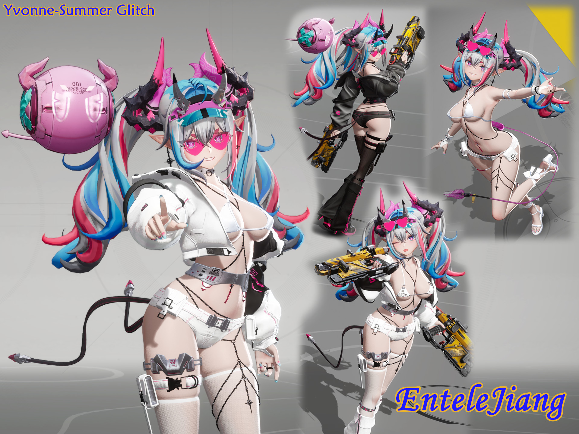 Yvonne-Summer Glitch-NSFW