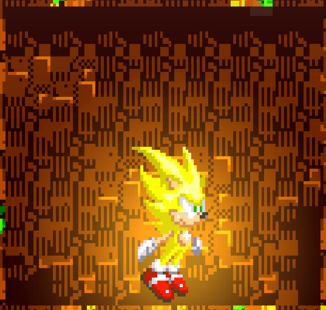 Floating supersonic + Sprite tweaks Mod for Sonic 3 A.I.R. | S3AIR Mods