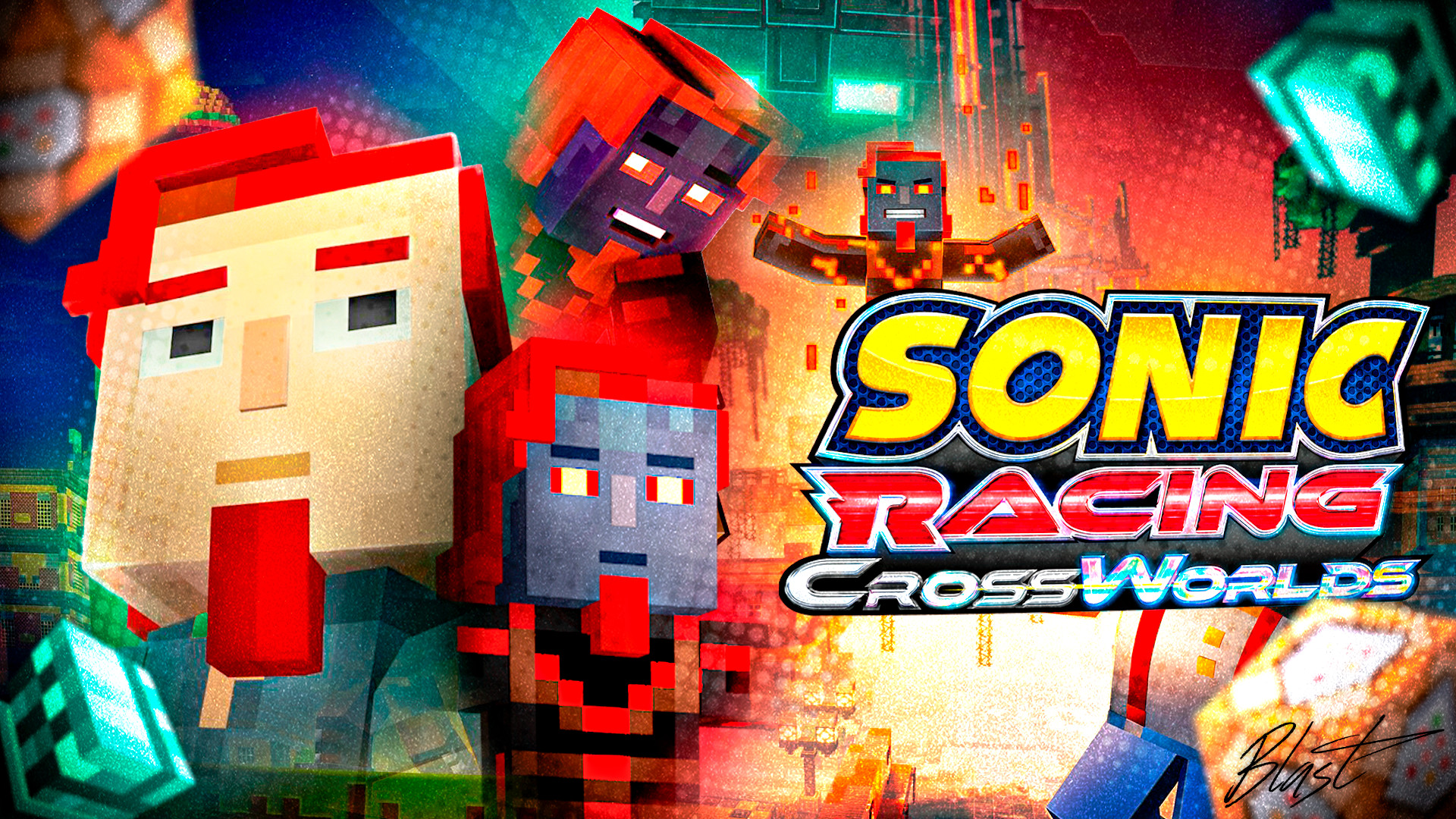Admin Romeo of Minecraft Story Mode!! Mod for Sonic Racing: CrossWorlds ...