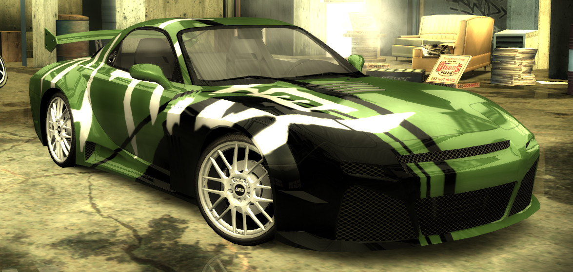 Kenji's Bushido Vinyl (Mazda RX-7) Mod for Need for Speed: Most