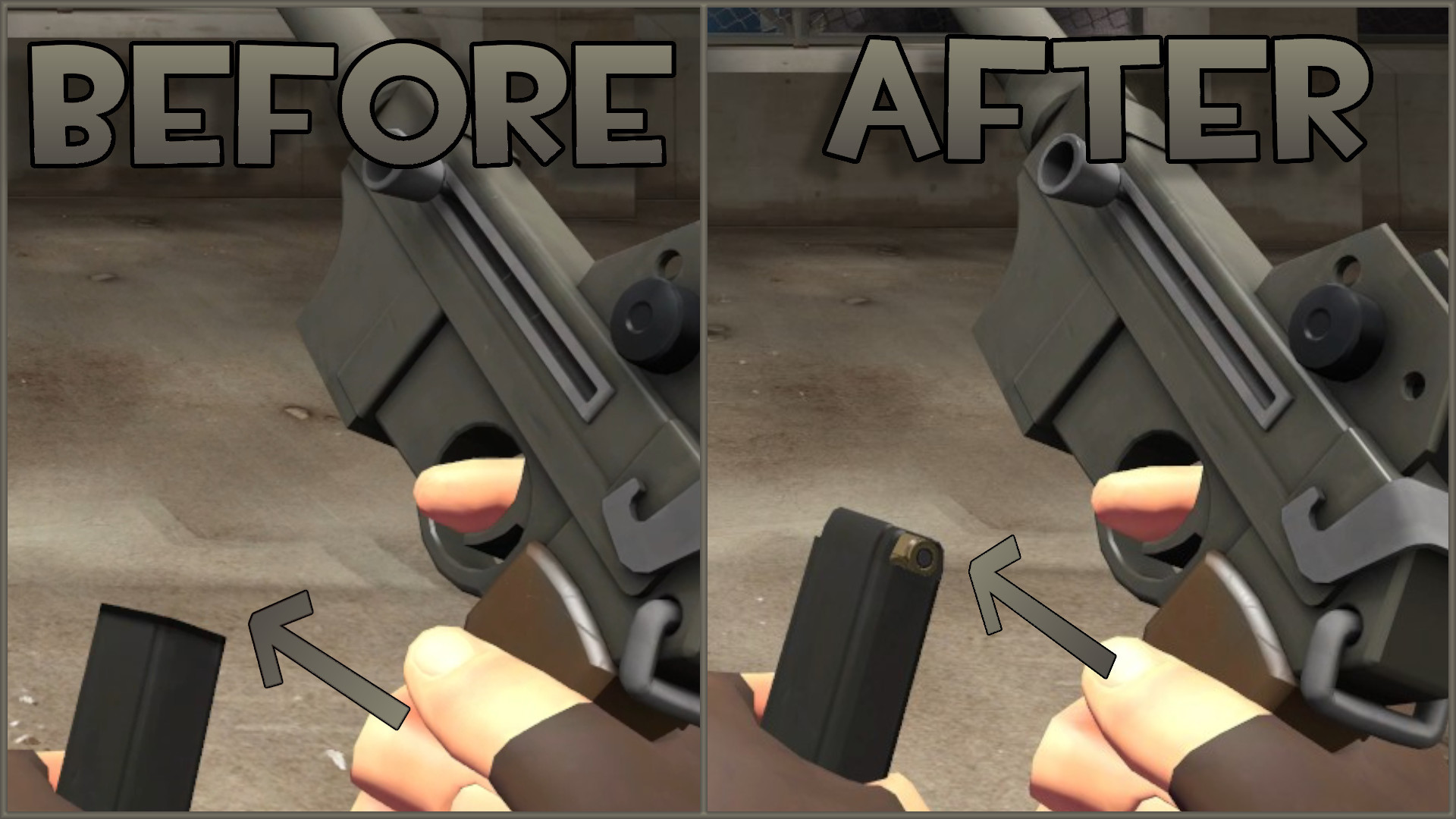 SMG and Cleaner's Carbine Bullets Fix port