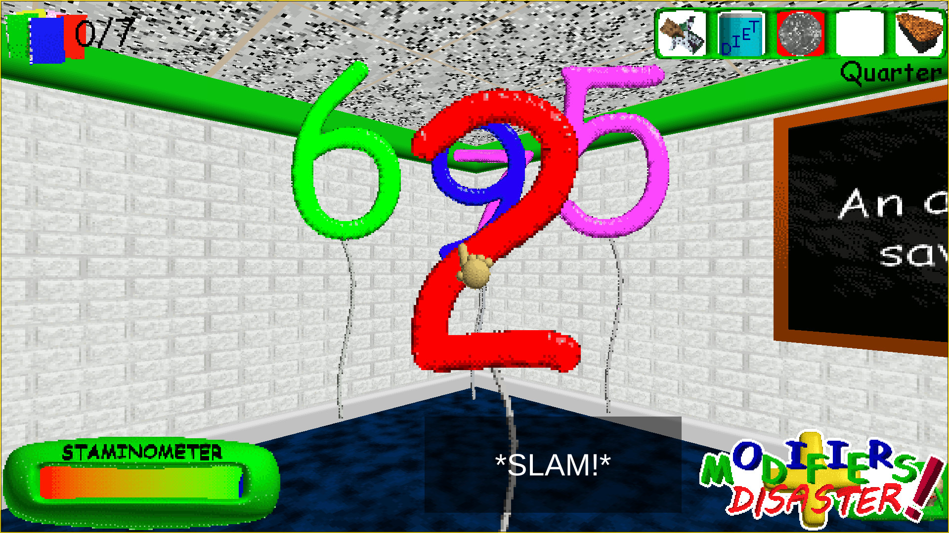 Baldi Basic Modifiers (0.14.X) Modifiers Disaster! Plus Mod for Baldi's Basics | Baldi Mods