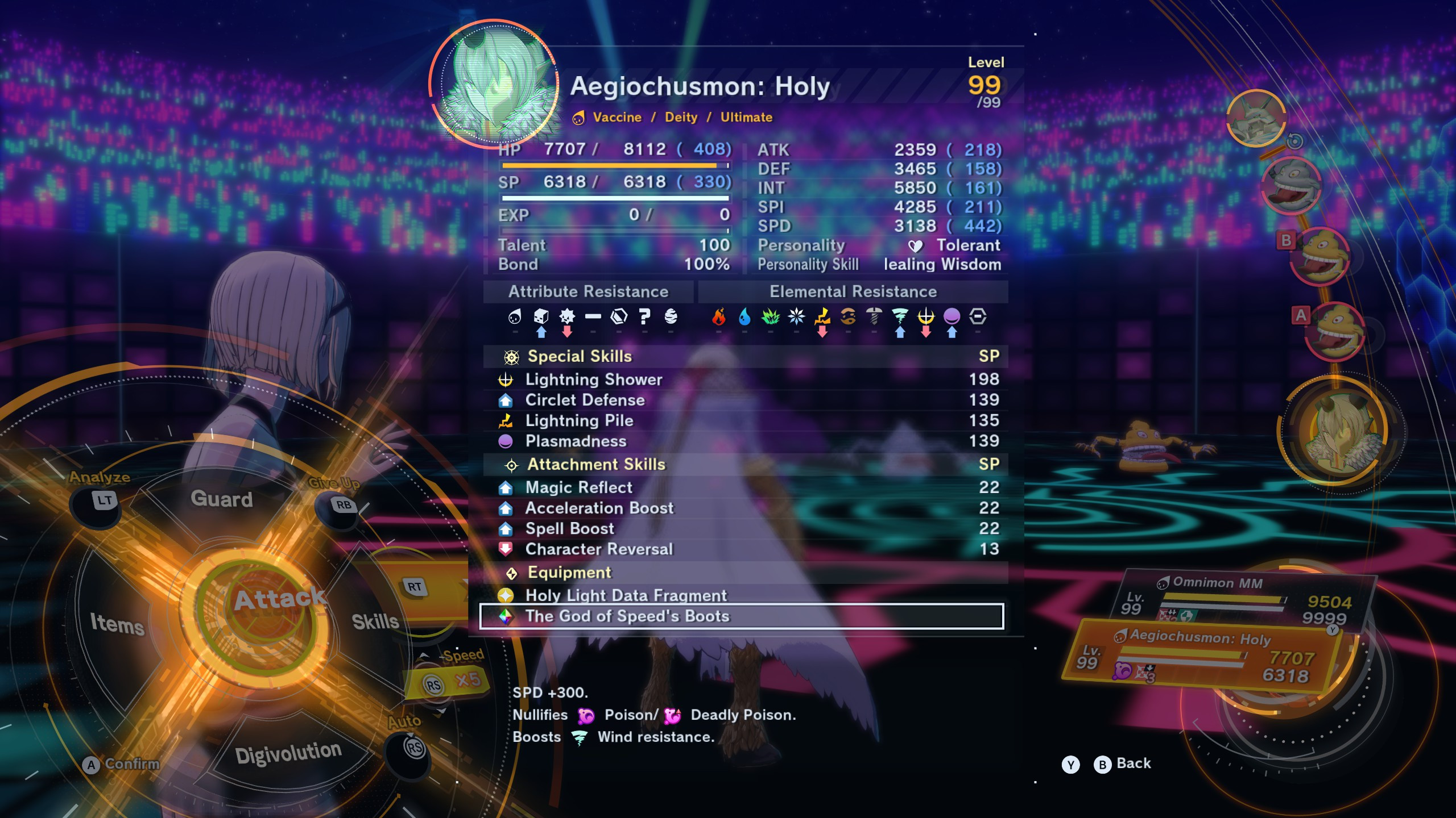 The God of Speed's Boots fix