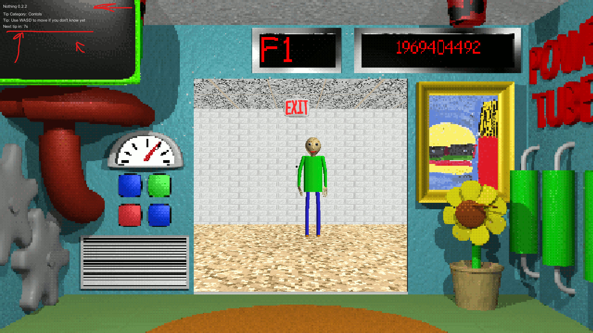 (0.14.X) The nothing mod Mod for Baldi's Basics | Baldi Mods