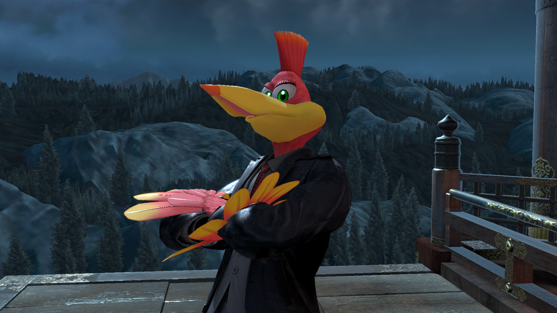 Kazooie Mishima over Kazuya