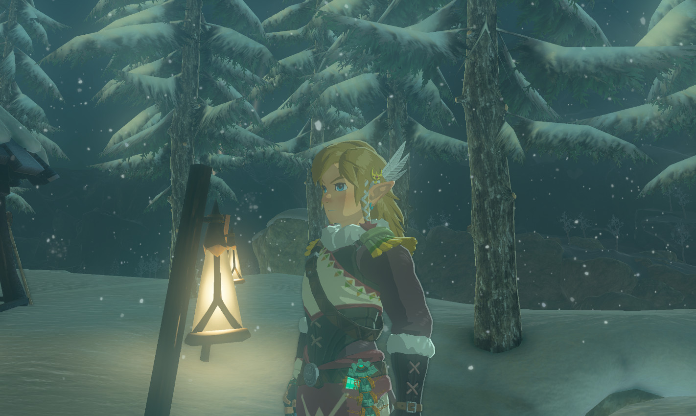 Long hair Snowquill Headdress