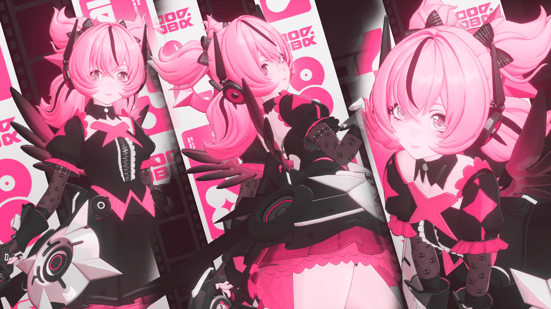 Aria | Black & Pink (Retexture) Mod for Zenless Zone Zero | ZZZ Mods