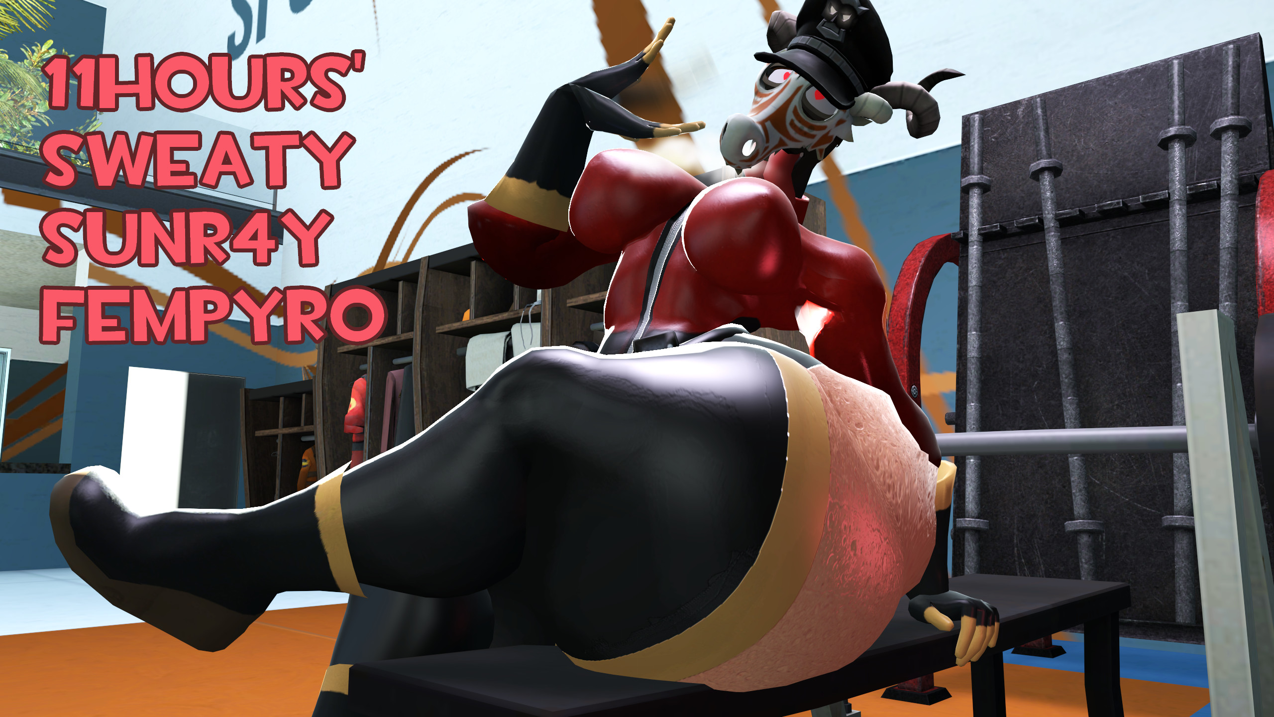 SUNR4Y's Fempyro | Big Sweaty ASS Edition