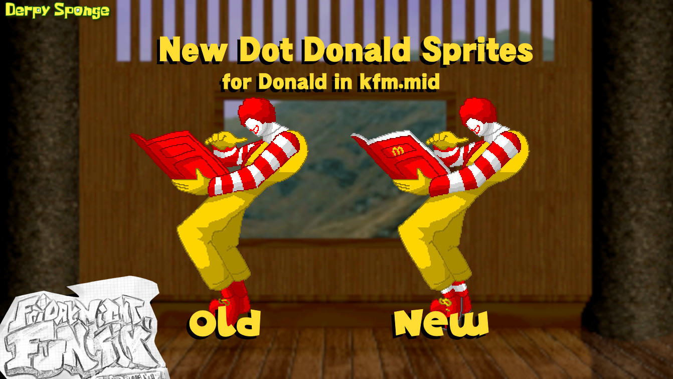 Showtime - New Dot Donald sprites for Donald