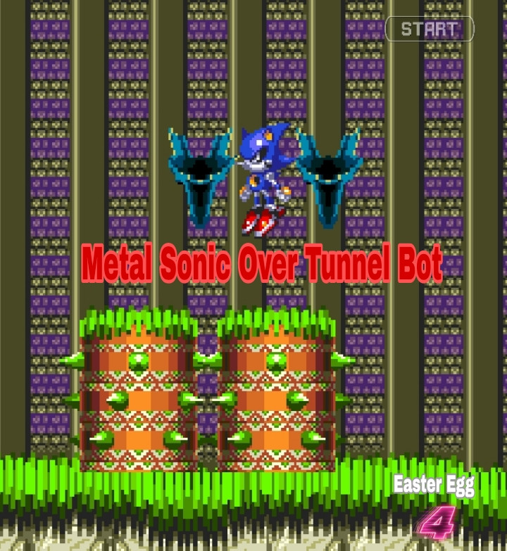Metal Sonic Over Tunnel Bot