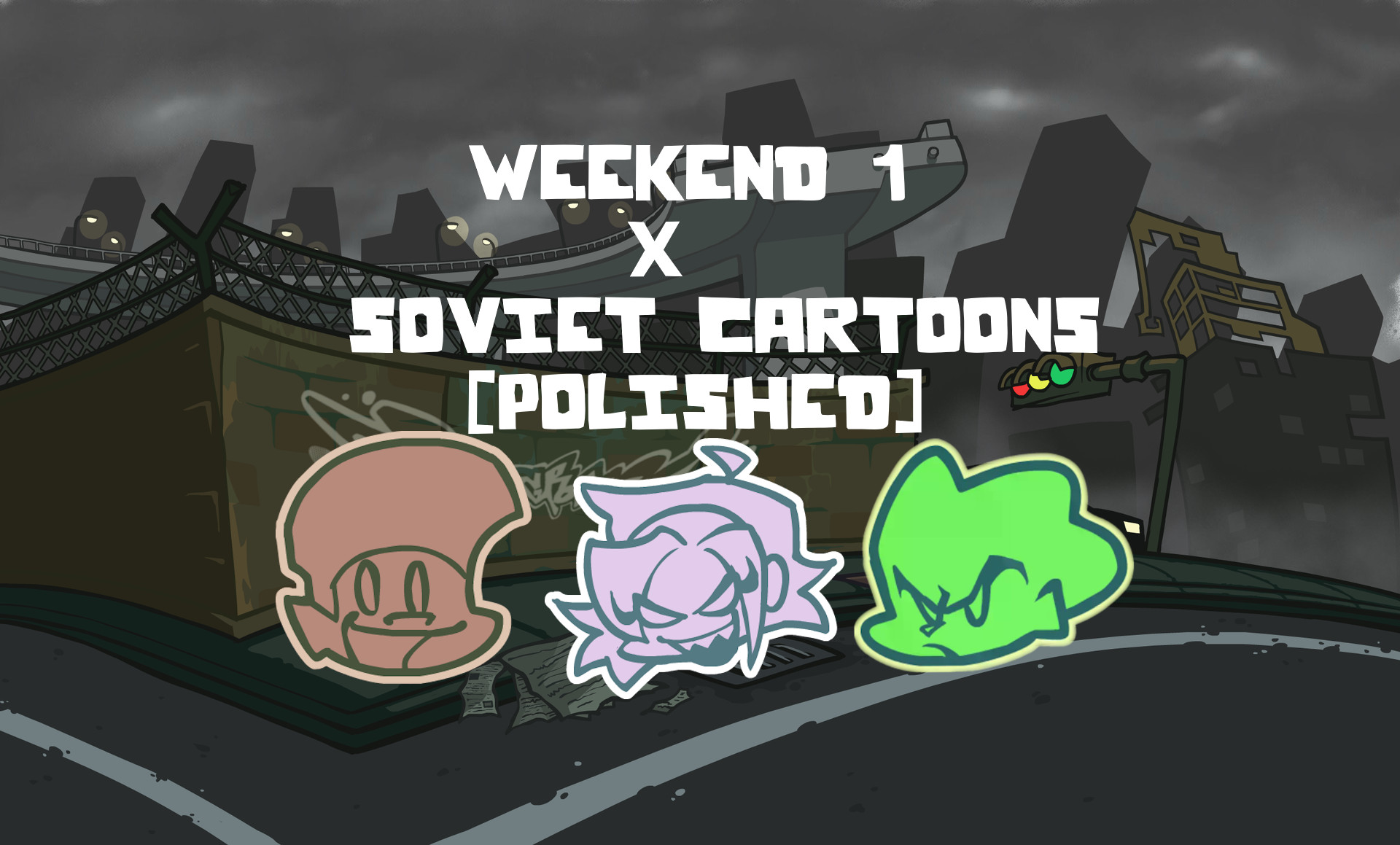 SOVIET CARTOONS X WEEKEND 1 [POLISHED] Mod for Friday Night Funkin