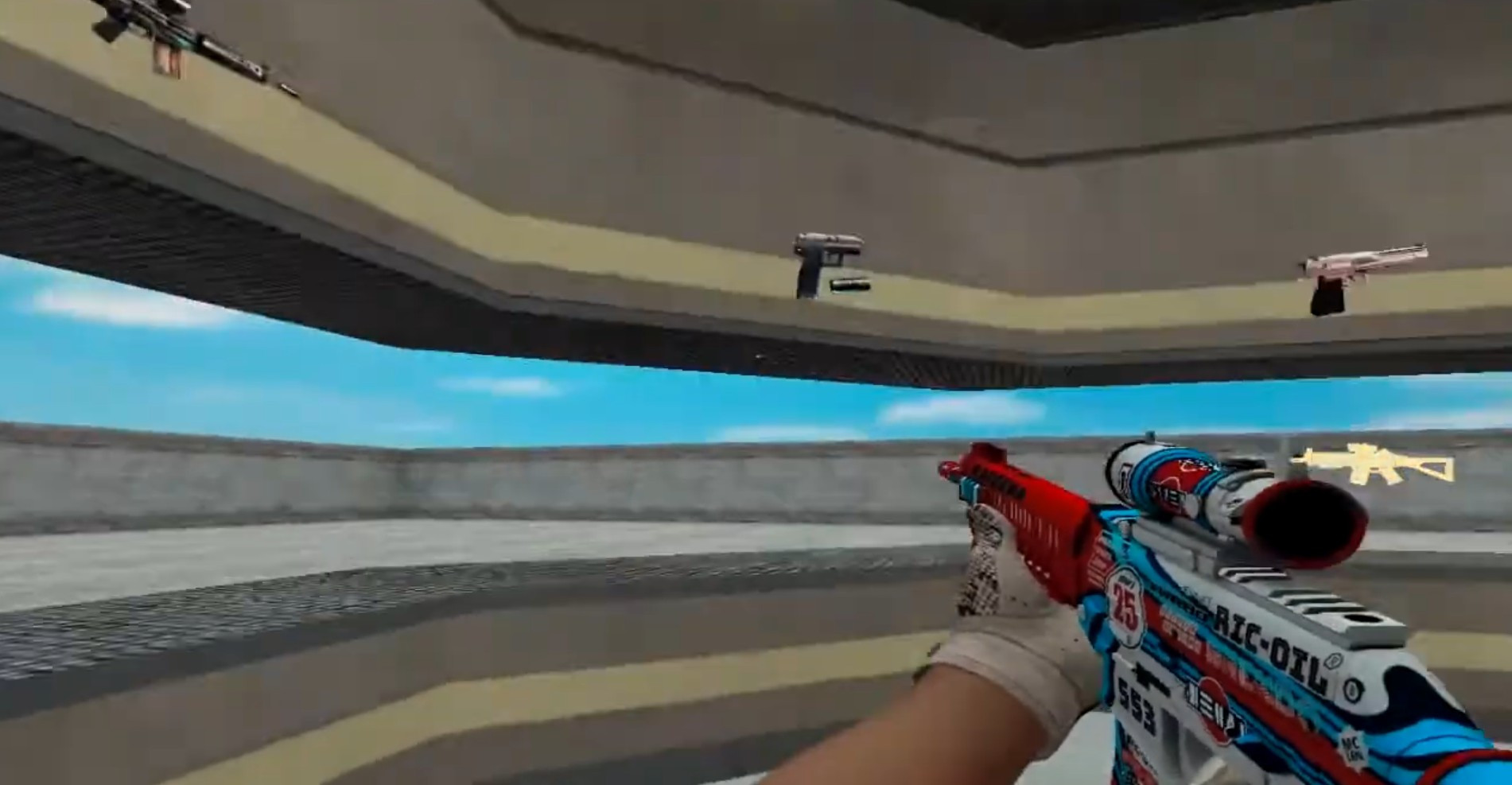 CS GO pack gloves, weapons Mod for Counter-Strike: Source | CS:S Mods