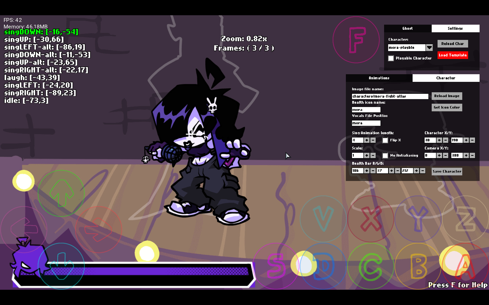 Playable Mora Bunny + Dwps