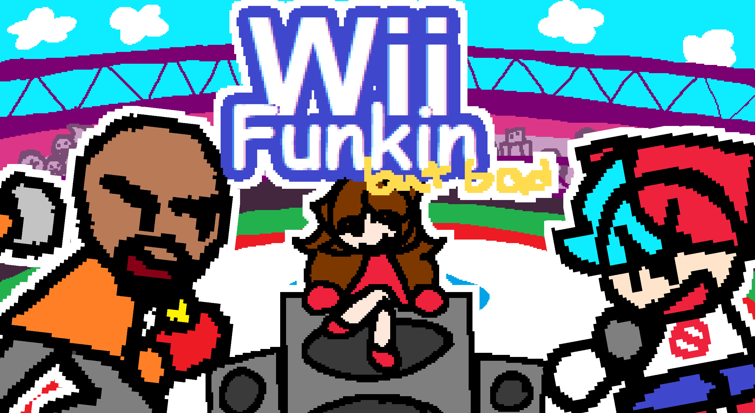 wii funkin', but bad