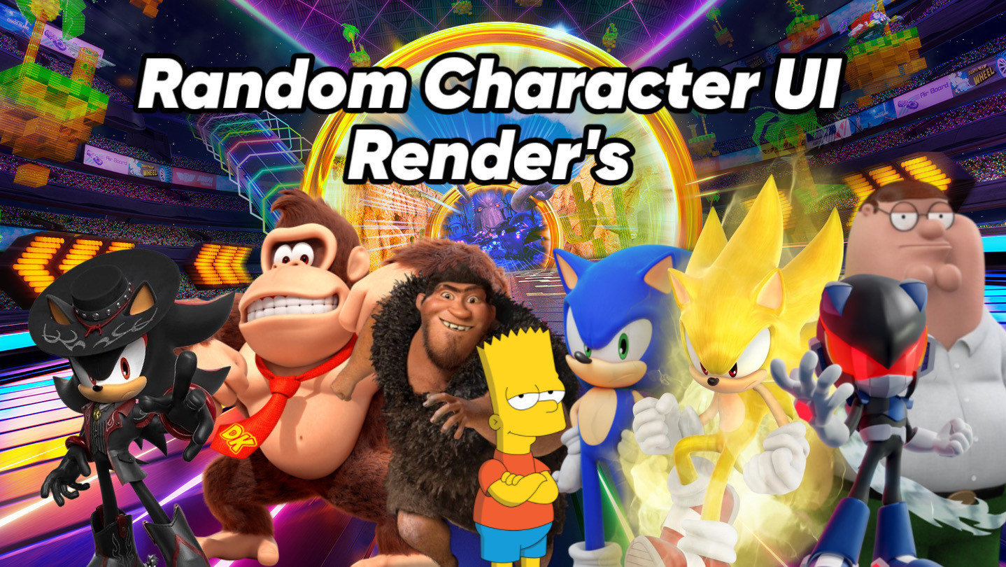 Random Character UI Render's