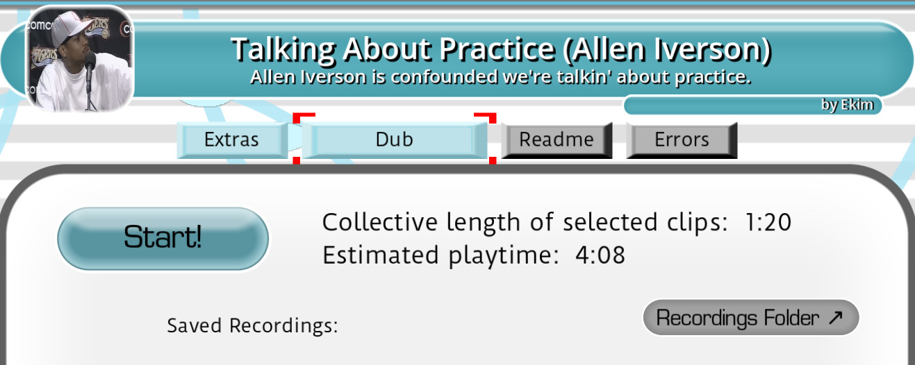 Preview 2 for Talking About Practice (Allen Iverson)