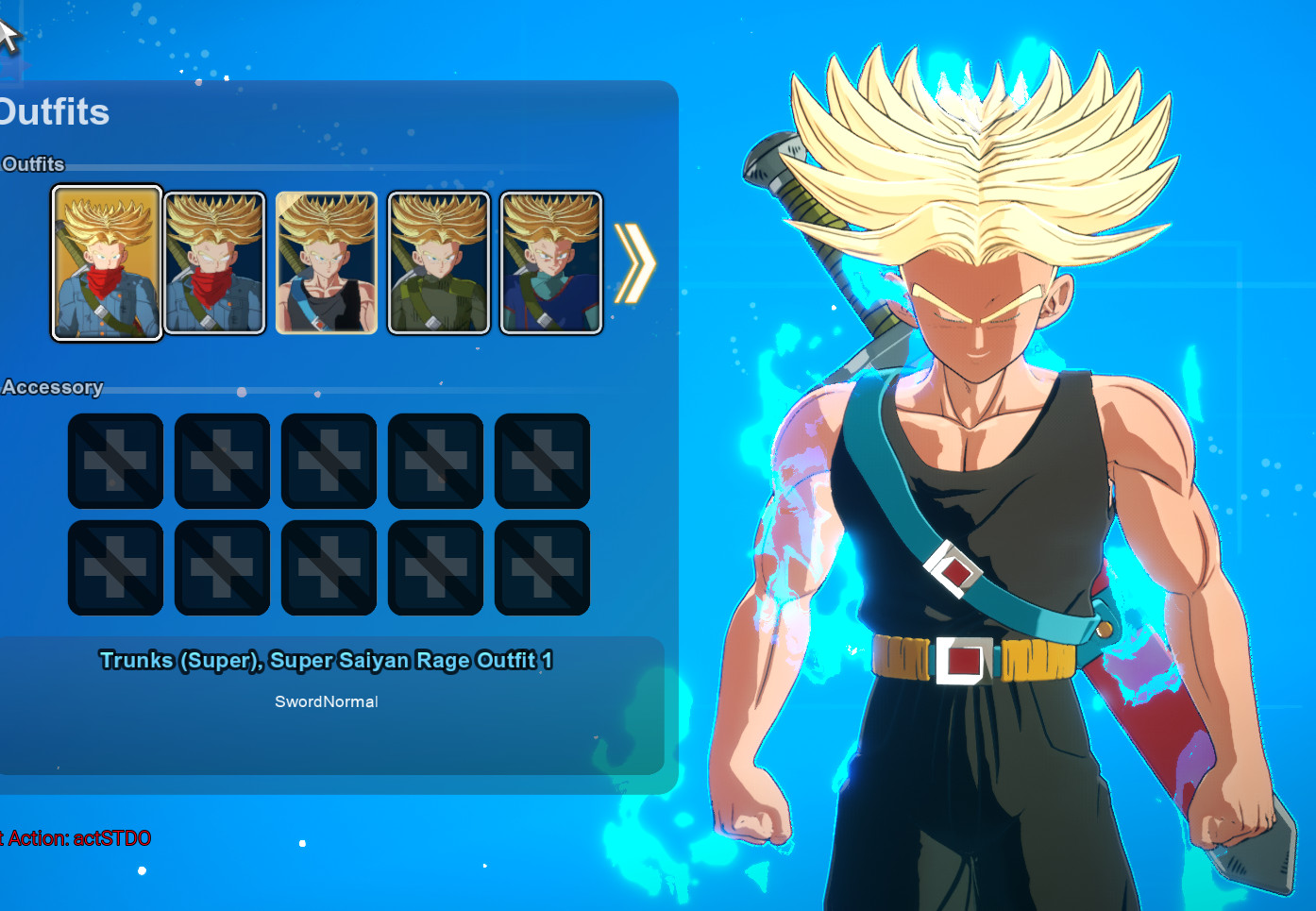 TRUNKS SS RAGE(SWORD) - 6 Moves [NEW SLOT] Mod for Dragon Ball ...
