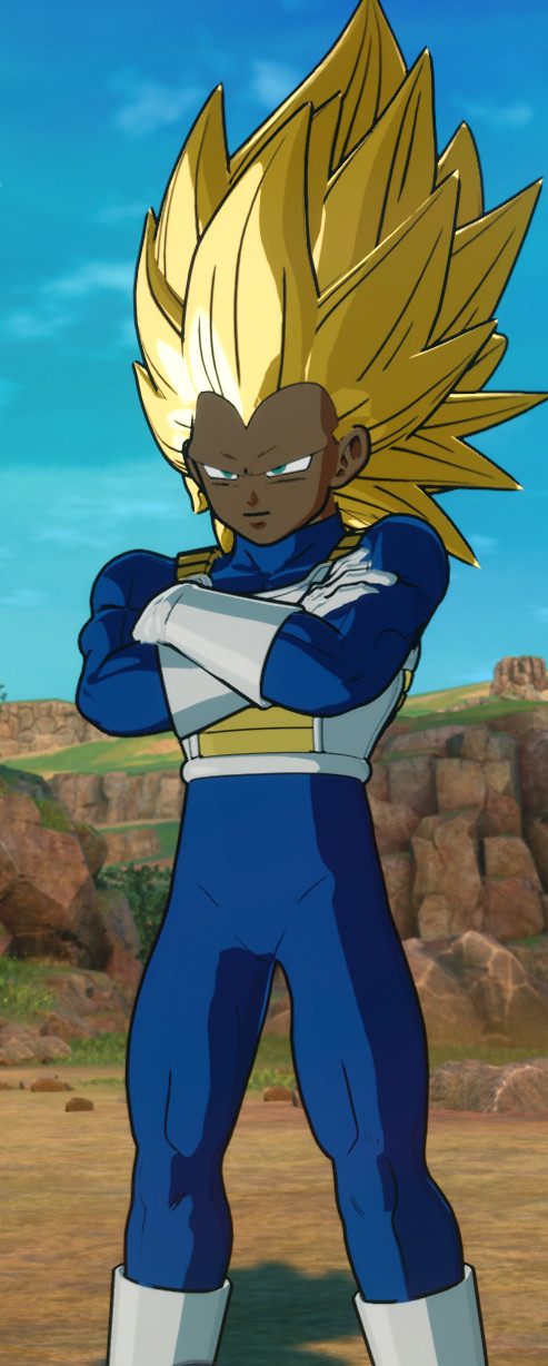 Black SSJ3 Vegeta (DBCOLORZ)
