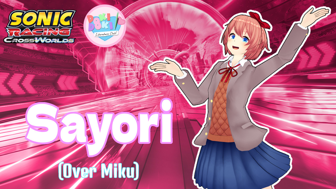 Sayori (DDLC) over Miku