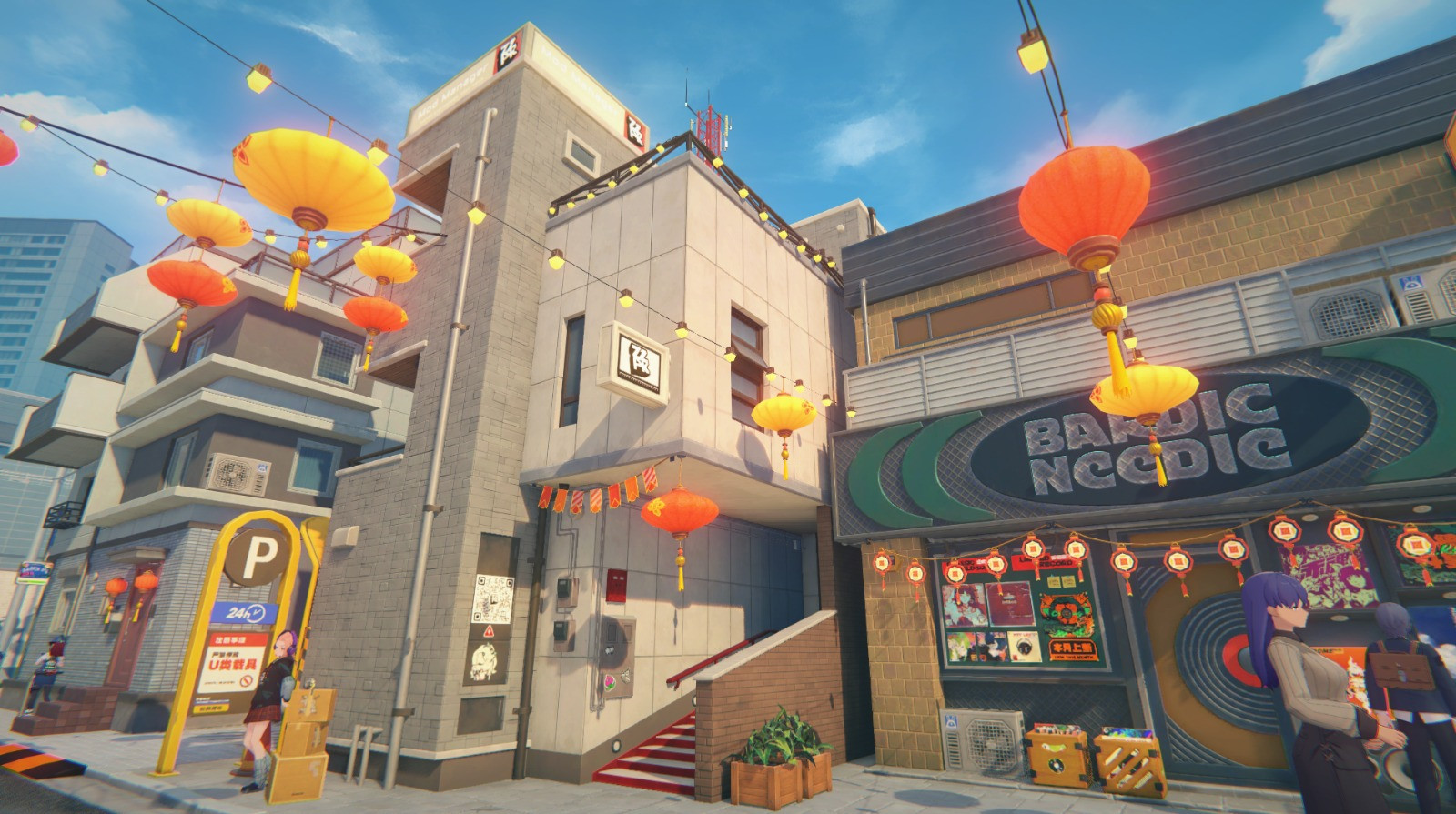 Zzar building in the game Mod for Zenless Zone Zero | ZZZ Mods