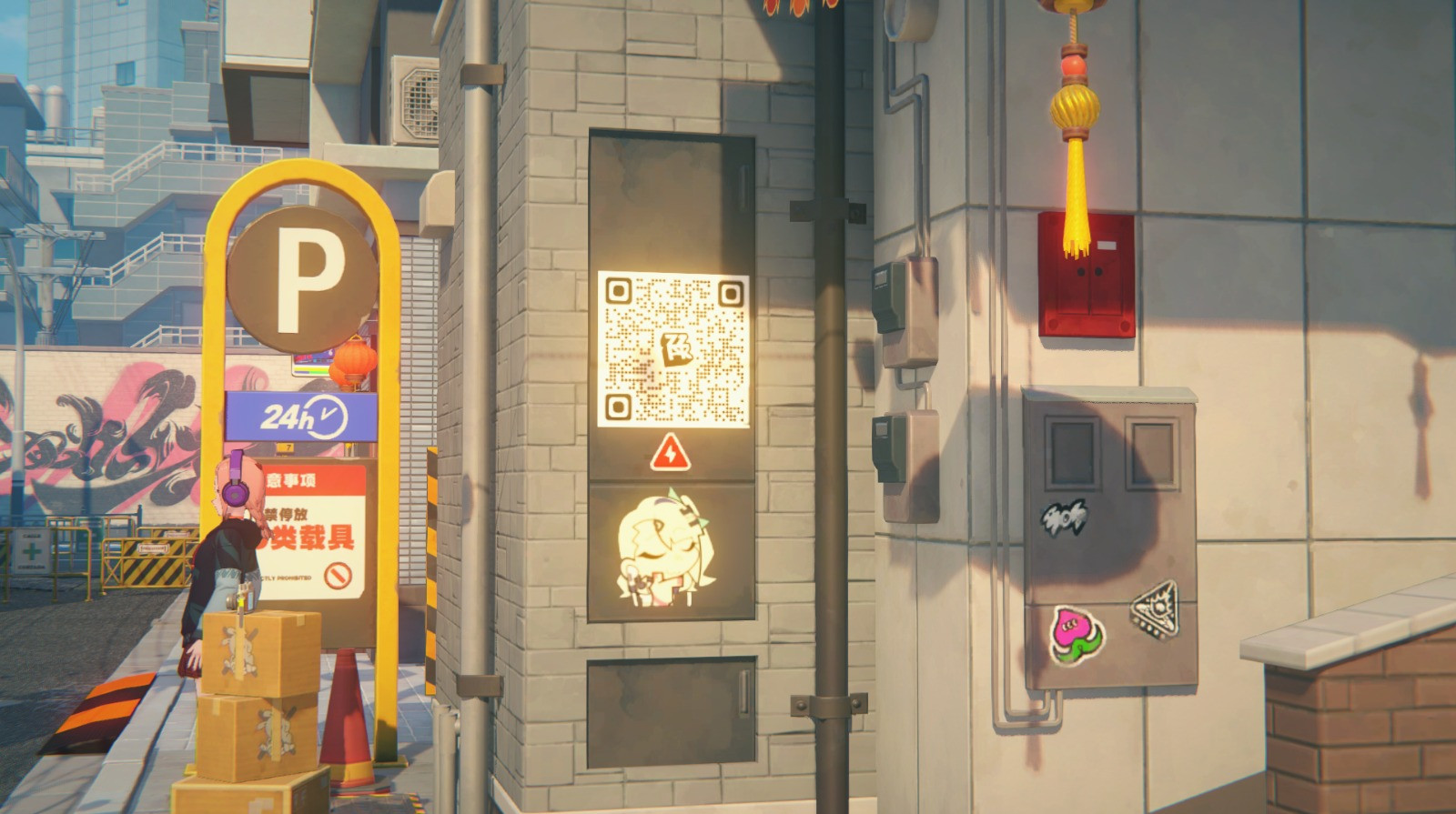 Zzar building in the game Mod for Zenless Zone Zero | ZZZ Mods
