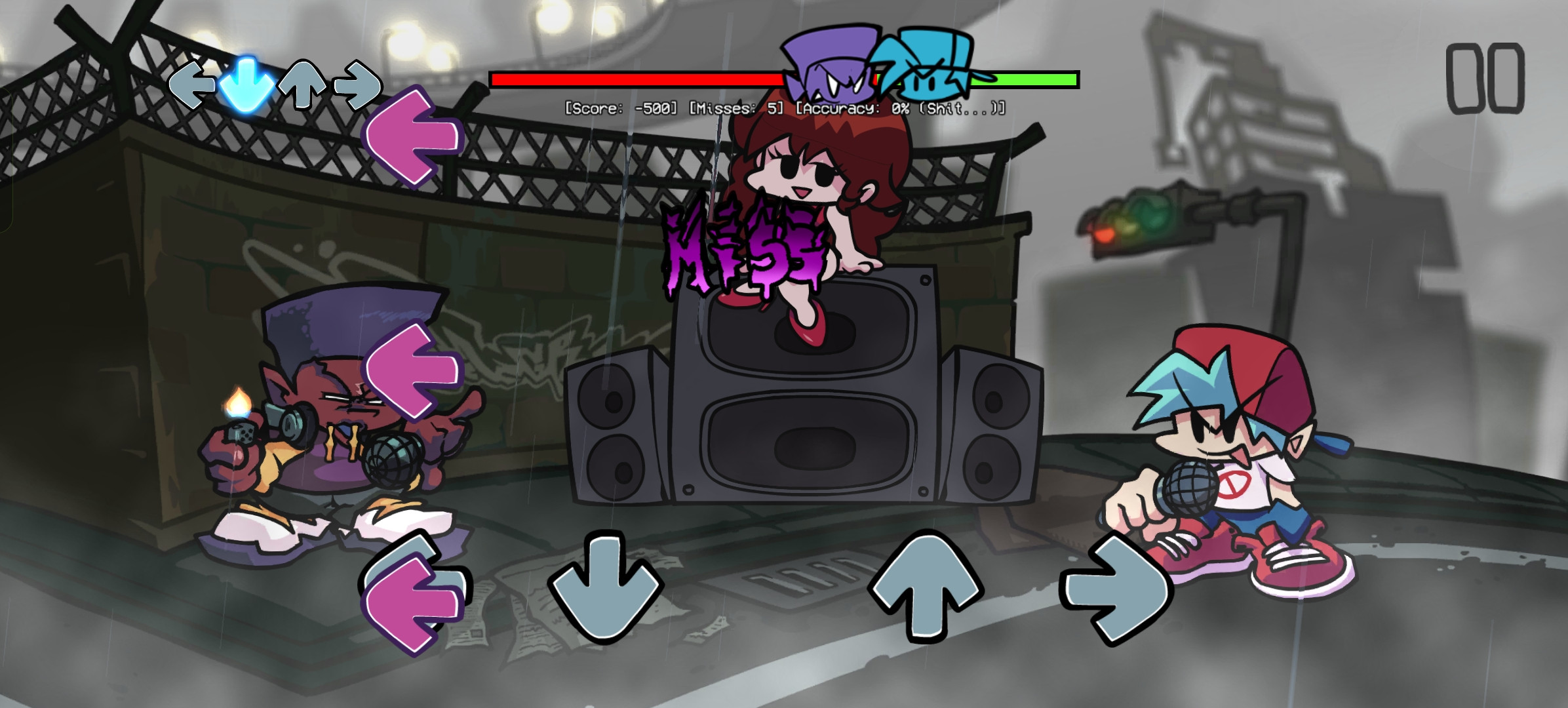Miss Rating Image [V-Slice] Mod for Friday Night Funkin' | FNF Mods