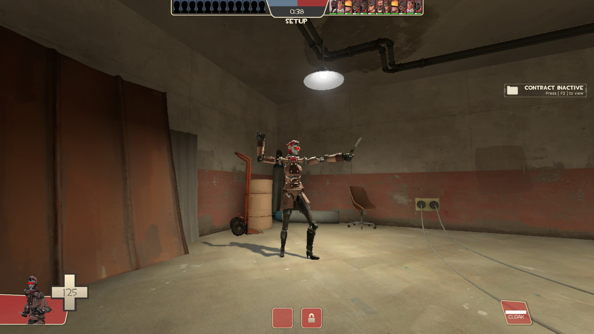 PLAYER Robot Femme Spy Mod For Team Fortress 2 TF2 Mods