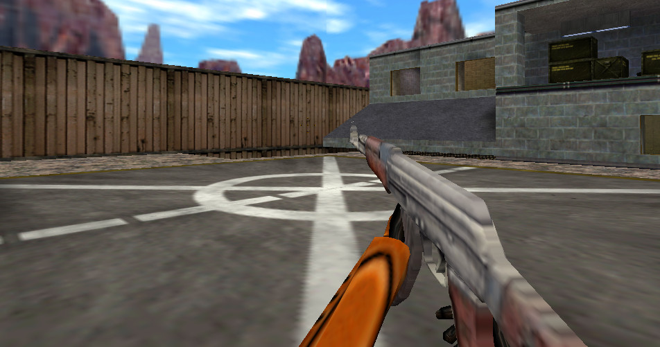Ak-47 View-Model (for 9mmAR/MP5)